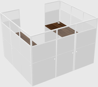 Cabine en u