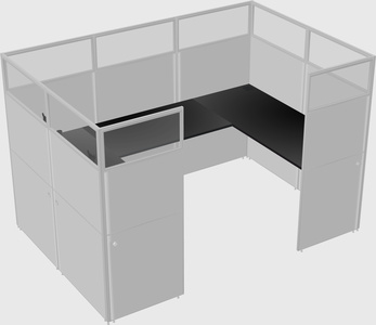 Cabine en u