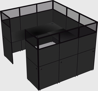 Cabine en u