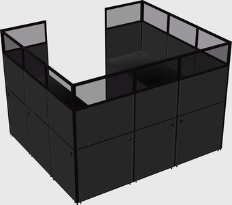 Cabine en u