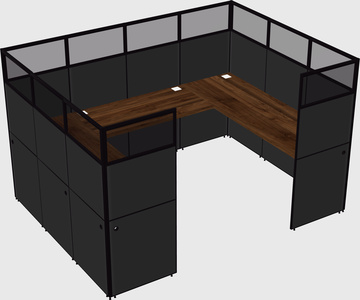 Cabine en u
