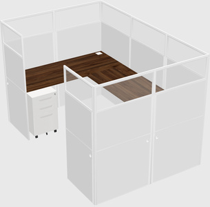 Cabine en u
