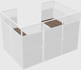 Cabine en u