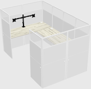 Cabine en u