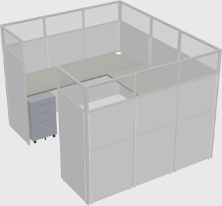 Cabine en u
