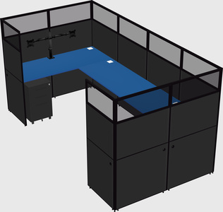 Cabine en u