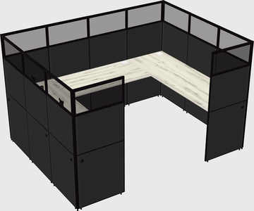 Cabine en u