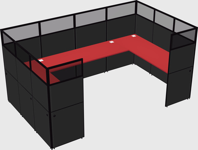 Cabine en u