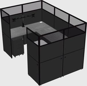 Cabine en u