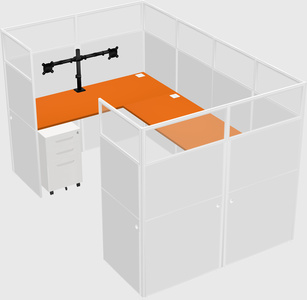 Cabine en u