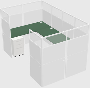Cabine en u