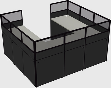 Cabine en u