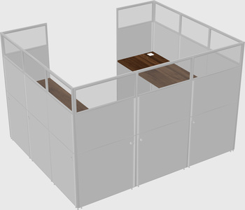 Cabine en u