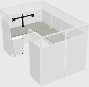Cabine en u