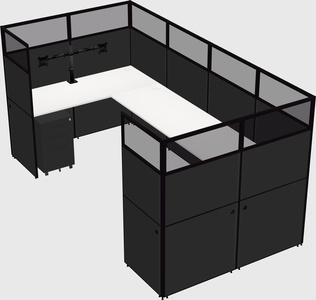 Cabine en u