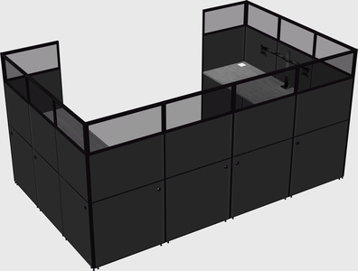 Cabine en u