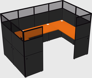 Cabine en u