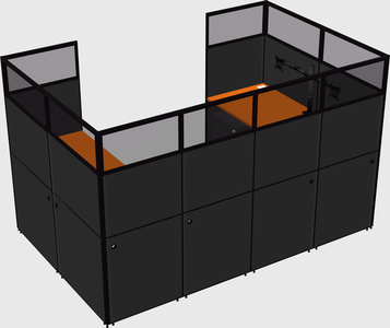 Cabine en u