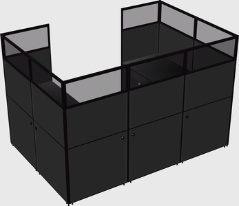 Cabine en u