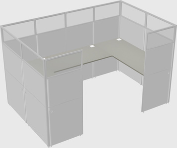 Cabine en u