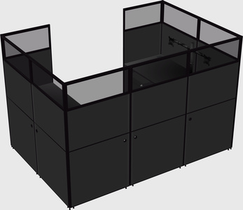 Cabine en u