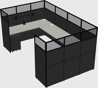 Cabine en u