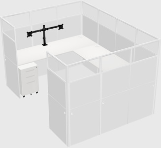 Cabine en u