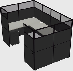 Cabine en u