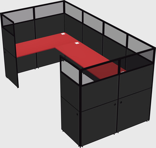 Cabine en u