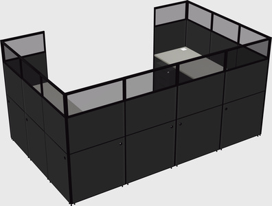 Cabine en u
