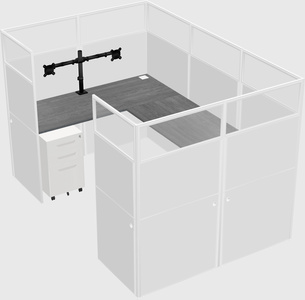 Cabine en u