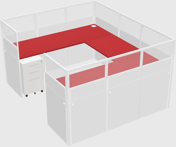 Cabine en u
