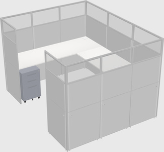 Cabine en u
