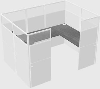 Cabine en u