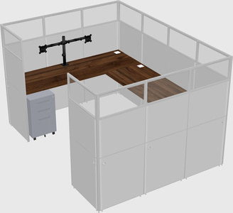Cabine en u