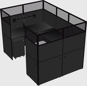 Cabine en u