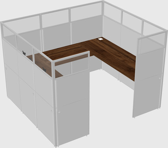 Cabine en u