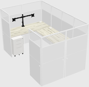 Cabine en u