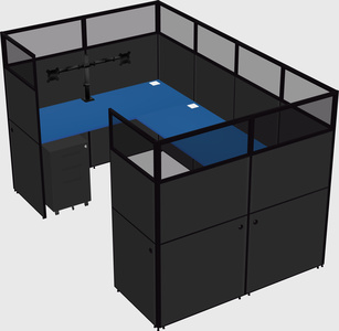 Cabine en u