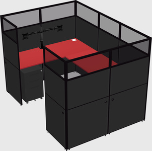 Cabine en u