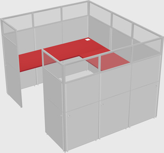 Cabine en u