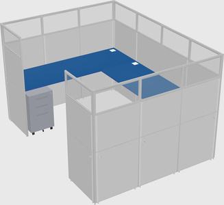 Cabine en u