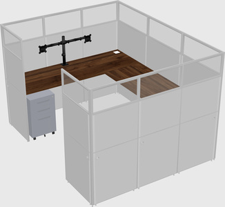 Cabine en u