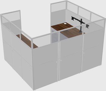 Cabine en u
