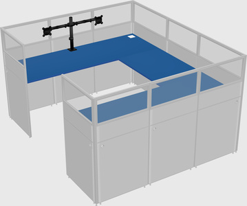 Cabine en u