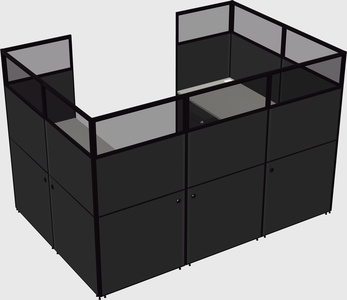 Cabine en u
