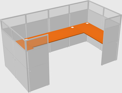 Cabine en u