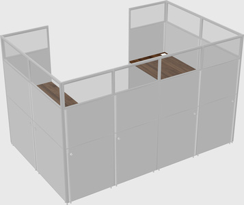 Cabine en u