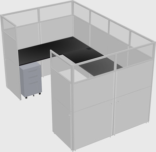 Cabine en u