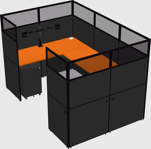 Cabine en u